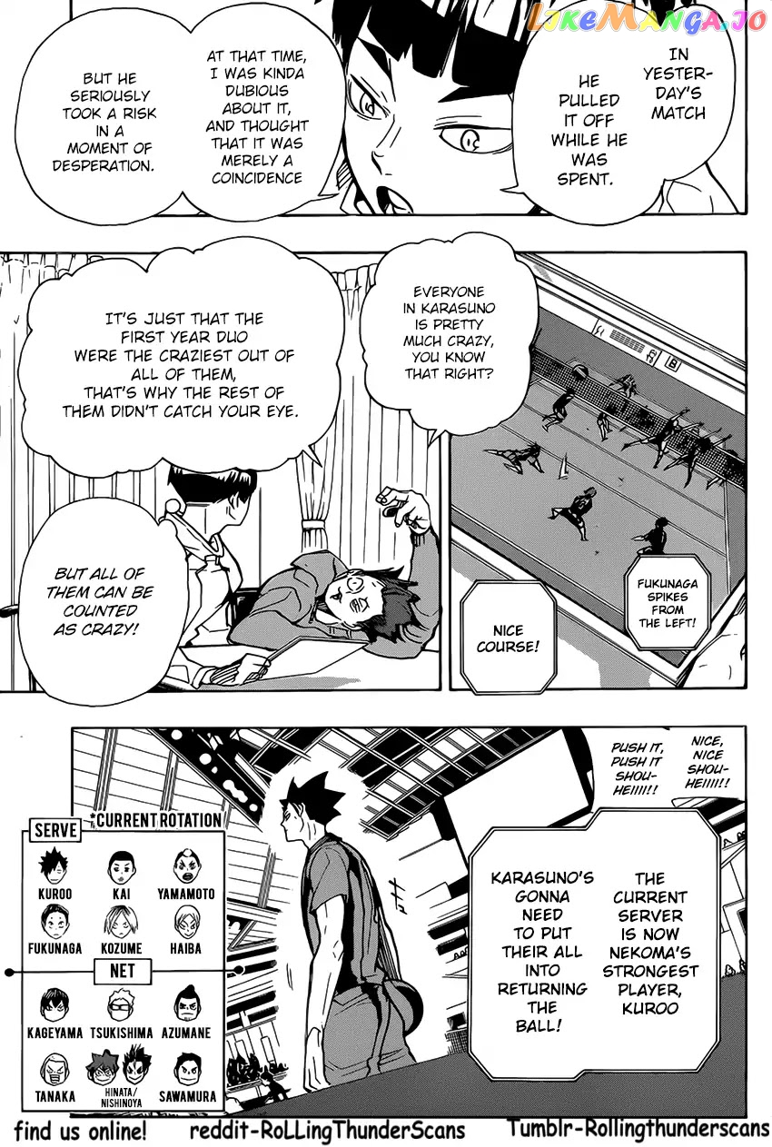 Haikyuu!!, Chapter 301 image 11